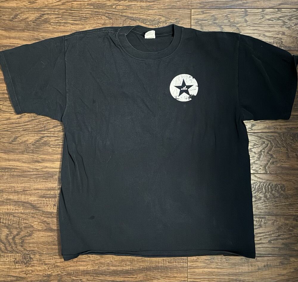 Vintage 2000s Dierks Bentley Live Concert T Shirt Anvil Black Country Music XL
